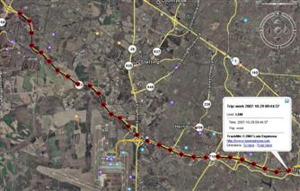 Google Earth Tracking