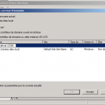 Gestion des snapshots sous Active Directory